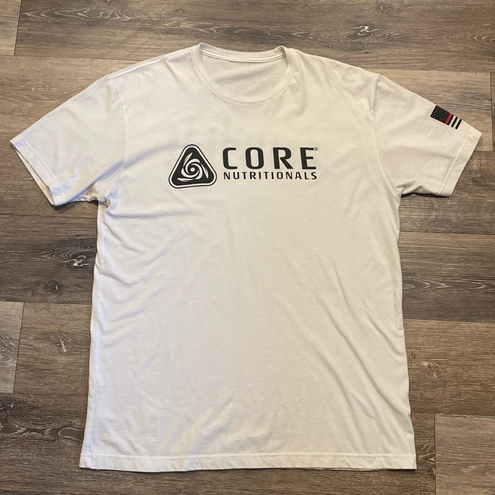 Core Nutritionals White Crush It Tee